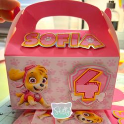 Paw Patrol Treat Boxes