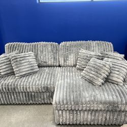 Cozy & Plush Corduroy Sectionals!!!