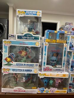 Entire Lilo & Stitch Funko Pop Collection — 35 Pieces, Includes Chase & Convention Exclusives