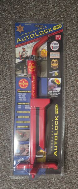 Unbrakeable AutoLock Pro Automotive Theft System