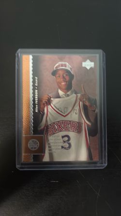 1996 Upper Deck Allen Iverson #91 Basketball Card