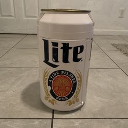 Beer Can Mini Fridge 