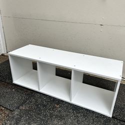 White Storage shelf