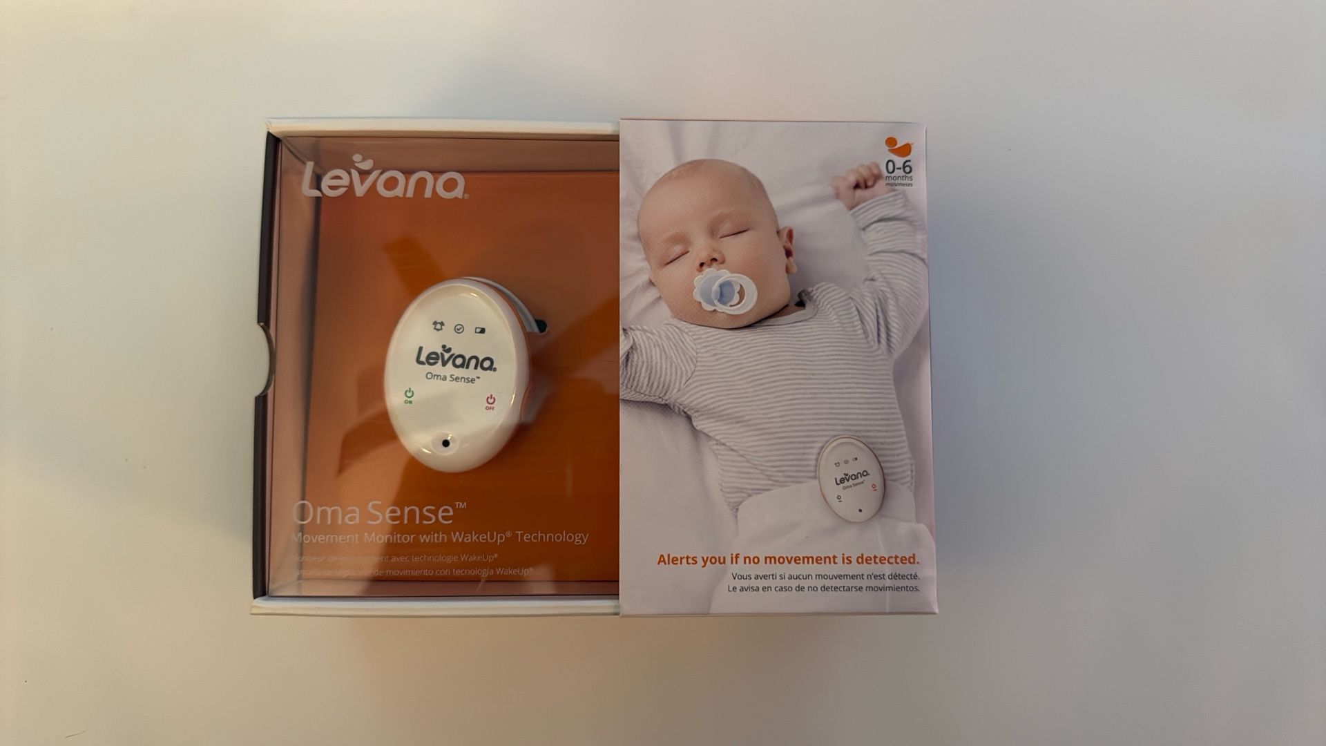 Levana Oma Sense Movement Monitor W/ Wake-up Technology 