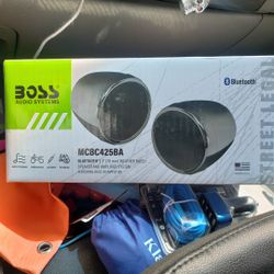 Boss Motor Cycle Speakers