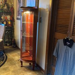 4ft Tall Corner Curio