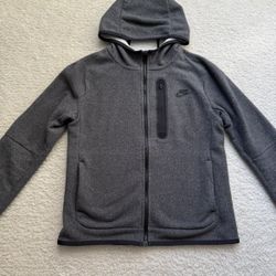 Authentic Dark Grey fleece lined Nike tech