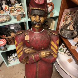 Vintage Soldier Effigy