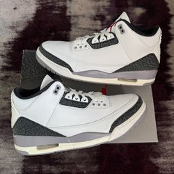 jordan 3 cement grey