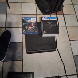 PS4 With Two Games 