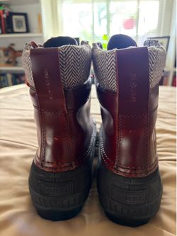 Sorel leather winter boots