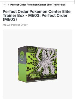 *BUYING* ALL PKC PERFECT ORDER ETB’s (READ CAPTION)