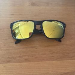 Oakley Holbrook 24k Lenses Black Frame 