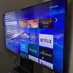 55" Mini-LED 4K Smart Roku TV + FREE 200-Mile HD Antenna - Cut the Cord in Style!