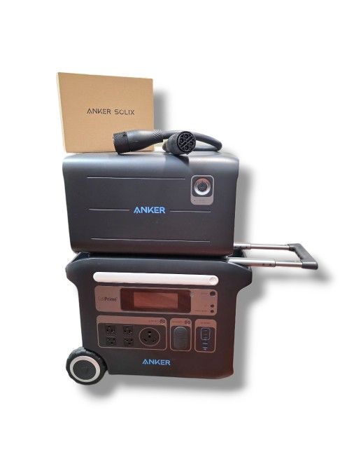 Anker SOLIX F2000 PowerHouse 767 + PowerHouse 760 Expansion Battery 4000W