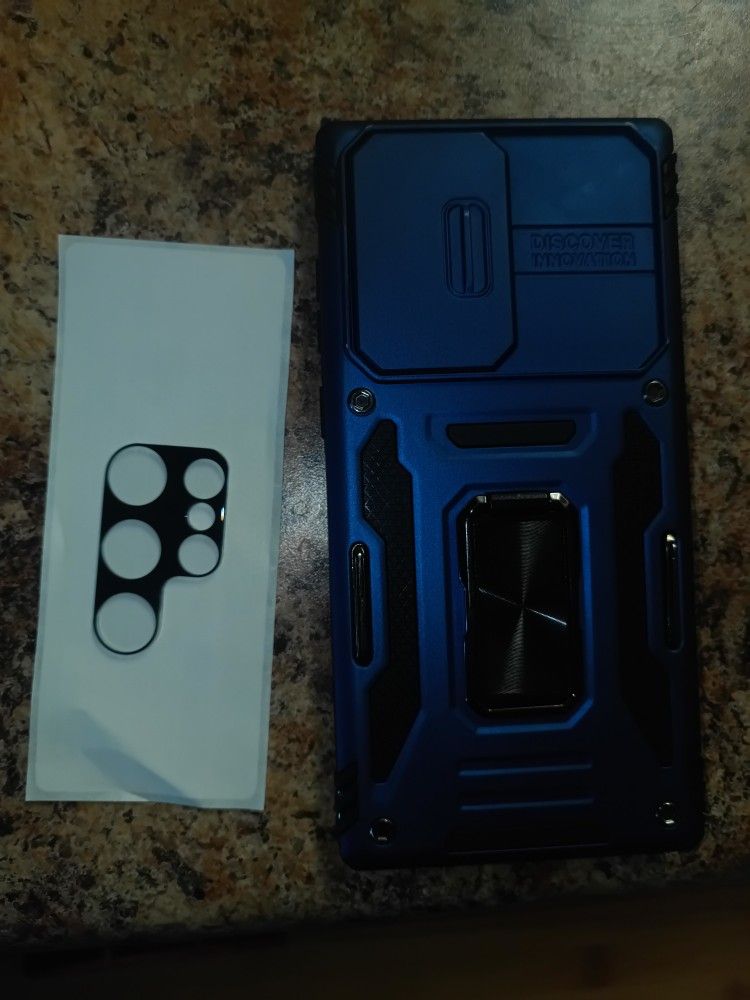 Samsung S22 Ultra Phone Cover + Back Camera Protector