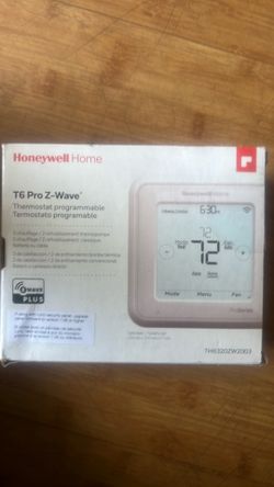 Honeywell Home T6 Pro Z-Wave Programmable Thermostat NEW$129 OBO send offer