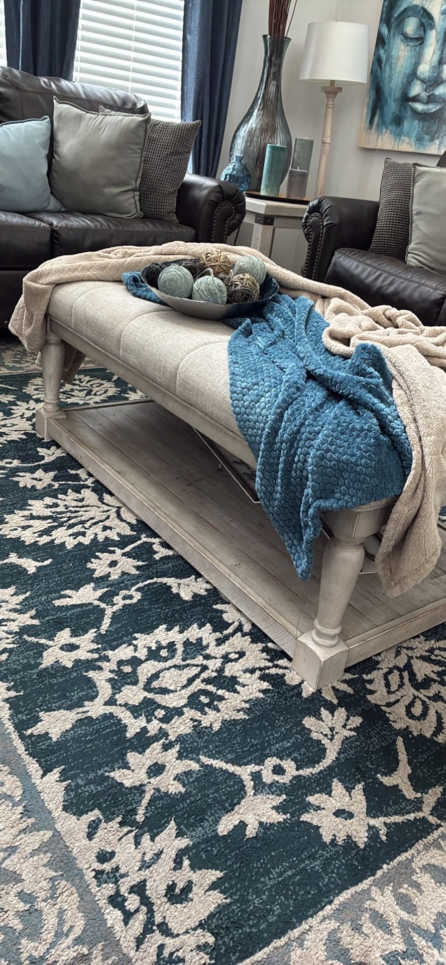 End tables and centerpiece