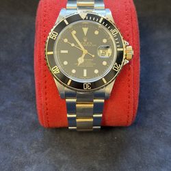 Rolex submariner two tone black