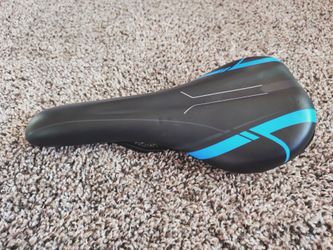 Blue Black Bicycle Seat Bike Street Ebike Road Mountain