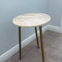 Marble End Table 