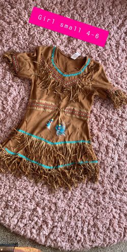 girl Indian costume dress