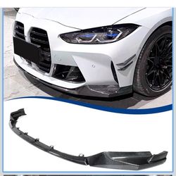 Front Lip Compatible with (2021-IN) G80 M3 G82 G83 M4 Competition