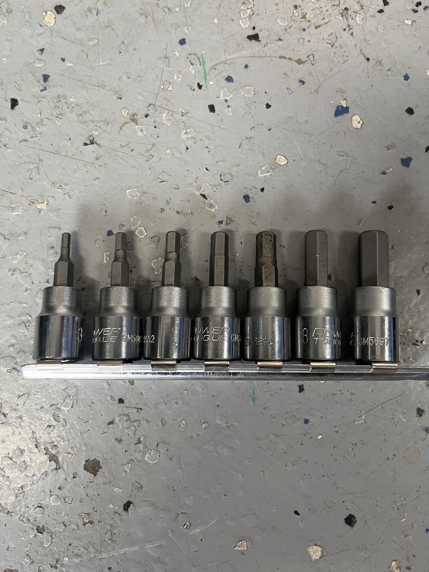 Power Torque Metric Allen Sockets