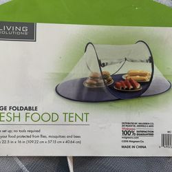 Large Foldable Mesh Food Tent