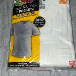 Fruit of the Loom Men’s Pocket T-Shirts 