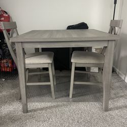 Ashley’s Dining Table & 2 Dining Chairs 