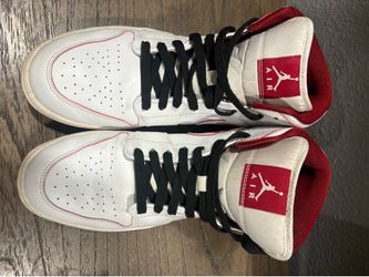 Jordan 1 White Gym Red