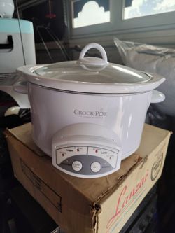 Crock-Pot Slow Cooker with Glass Lid