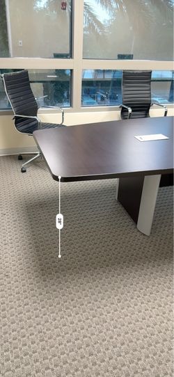 9.5’ Executive Conference Table w/ Built-In Power, HDMI, USB & Ethernet