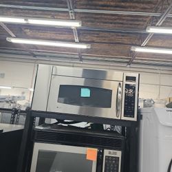 Ge Stainless Over The Range Microwave 