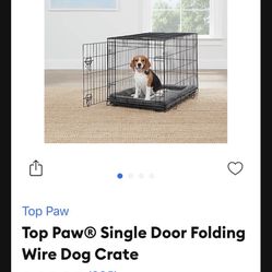 Medium Size Dog Crate $35 Very New