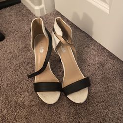 Black And White Heels 