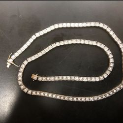 Diamond Tennis Necklace 