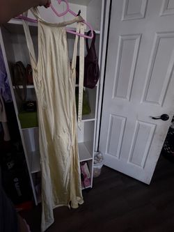 Yellow maxi Windsor dress (Small)