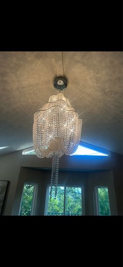 Chrystal chandeliers