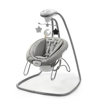 Used Graco DuetConnect Deluxe Multi-Direction Baby Swing and Bouncer