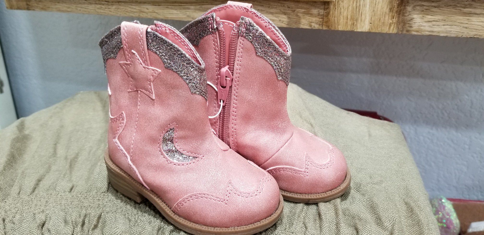 Cat & Jack Brand New Baby Girl Boots