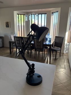 Black Adjustable Architect Desk Lamp