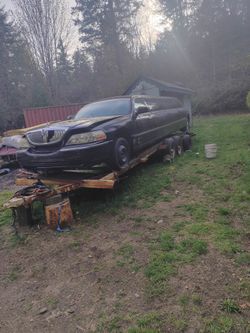 Limo On Trailer