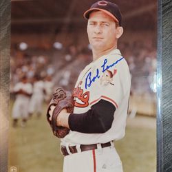 Signed Bob Lemon Cleveland Indians 8x10 Photo Autograph MLB Baseball Picture Auto