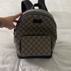 Authentic Gucci Supreme eden Small Bagpack 