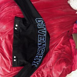 Givenchy Game Day Denim Cropped Jacket