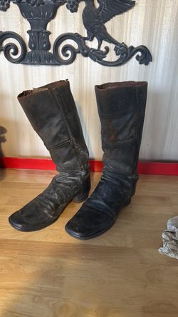 Civil War cavalry boots