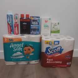 Shave Gel,gillete, Dove,colgate,angel Sotf 