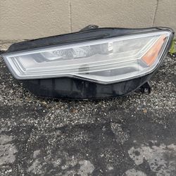 2016-2018 Audi C7.5 S6 OEM LED MATRIX driver Left Headlight Complete Assembly W/modules TESTED! WORKS!